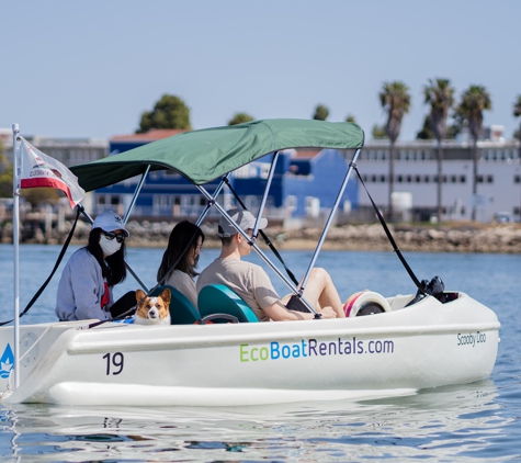 Eco Boat Rentals - San Diego, CA. This is why Eco Boat Rentals in San Diego Bay is a good choice: pet friendly! Affordable! Amazing & Friendly staff! Outdoor fun!