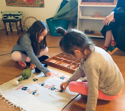 Grace Ashton Montessori School - Lafayette, LA. Creative writing is the pinnacle of the Montessori five year old experience.