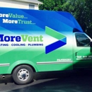 MoreVent  Heating Cooling Plumbing - Heating Contractors & Specialties