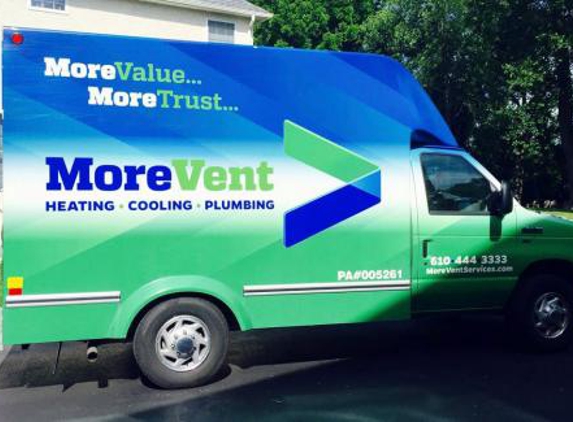 MoreVent  Heating Cooling Plumbing - West Chester, PA