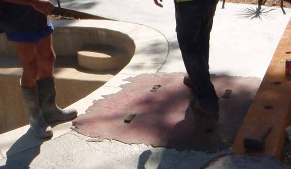 JSC Contracting & Excavation. Pool Surround & Stamped Concrete