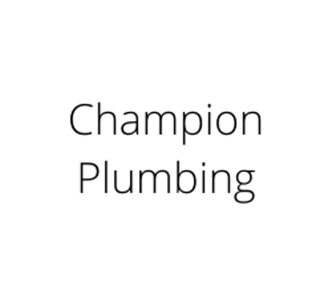 Champion Plumbing