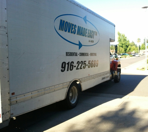 Moves Made Easy - Roseville, CA. https://m.facebook.com/MovesMadeEasy