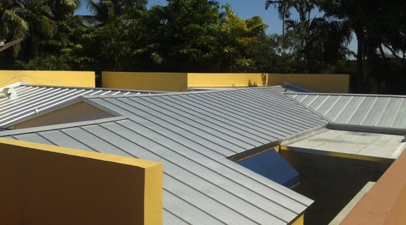 Roofer Mike Inc - Miami Springs, FL. Englert 1101 Standing Seam Metal Roof in Miami, Fl