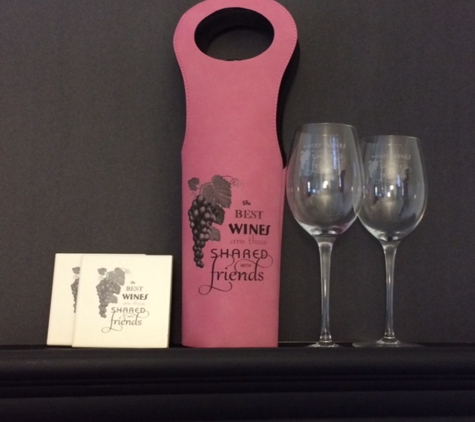 GP Awards & Promotions - Beebe, AR. Personalized
 Wine Carrier, Engraved Wine Glasses, Tile Coasters