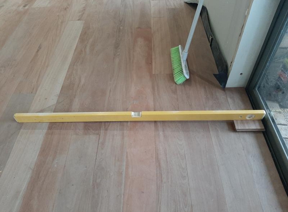 Crystal Flooring - Eastwood, NSW. 20mm differnence is flooring as subfloor battens were not level as rrquested