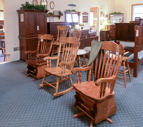 Amish Oak Showcase Furniture - New Wilmington, PA