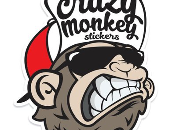 Crazy Monkey Stickers - El Paso, TX