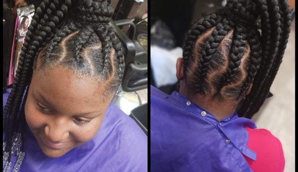 S & S Hair & Weaving Studio - Columbia, SC. FEED IN PONYTAIL