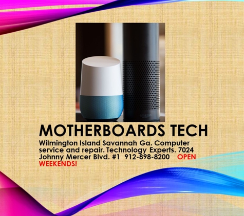 MotherBoards Tech - Savannah, GA. MotherBoards Tech Alexa- Google Home install