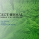 Geothermal Energy Solutions