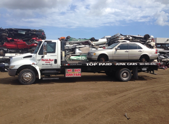 Florida Best Towing Inc - West Palm Beach, FL. We buy junk cars