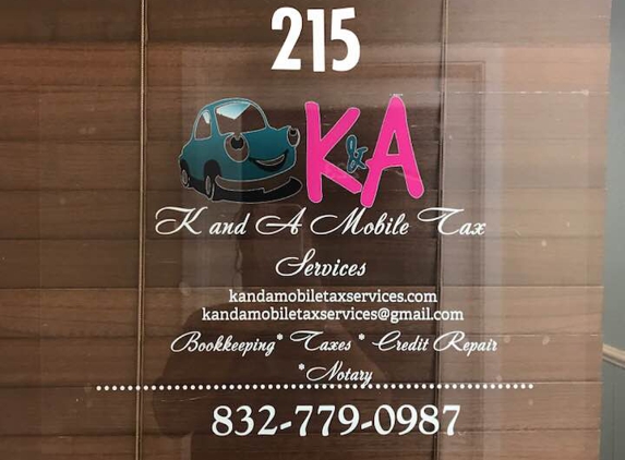 K & A Mobile Tax Services - Humble, TX