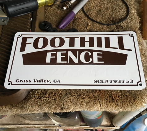 Foothill Fence - Grass Valley, CA