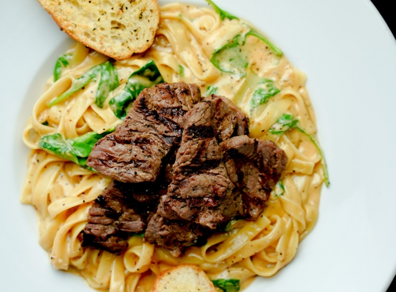 Mezza Grille - Houston, TX. Chipotle Beef Tenderloin Pasta