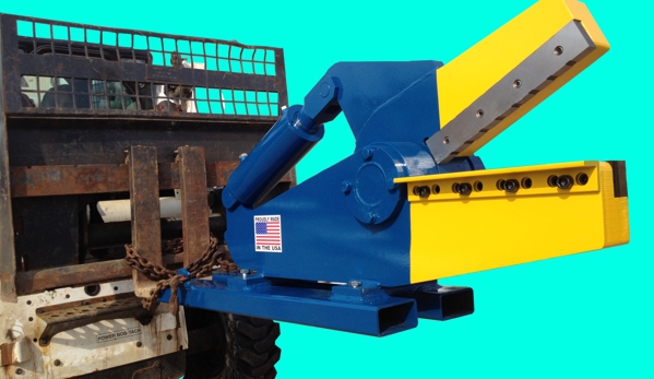 Recycling Equip Solutions Corp - Stow, OH. Portable Hydraulic Alligator  Shears