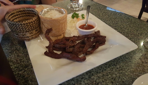 Thai Basil Leaf - Arlington, TX. BBQ Beef with Sweet Rice