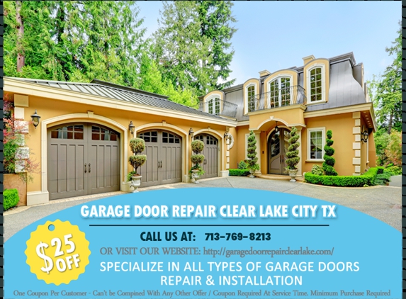 Garage Door Repair Clear Lake - Clear Lake City, TX