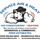 Service Air and Heat INC