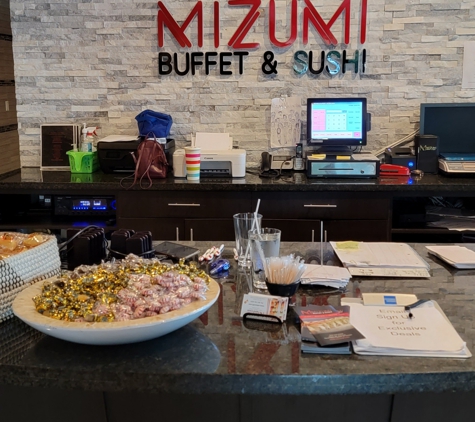 Mizumi Buffet & Sushi - North Miami Beach, FL. It's Mizumi Buffet and Sushi for lunch while visiting Miami.