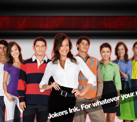 Jokers Ink - Dubbo, NSW. Jokers Ink. For Whatever Your Uniform