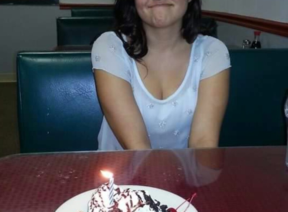 Hunan Cafe - King George, VA. The staff surprised my daughter with a Birthday Cake! Complete with candle and chocolate drizzle!