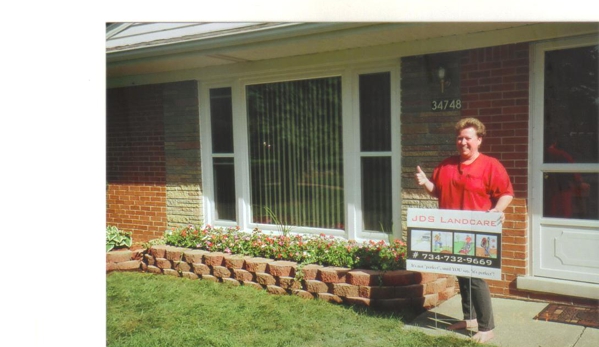 JDS Landcare - Chesterfield, MI. Donna loves her new Retaining Wall !