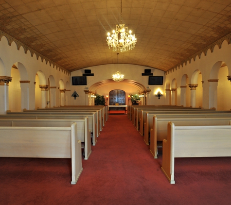 Albert Brown Mortuary - Oakland, CA. Grand Chapel.