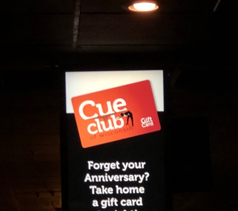 Cue Club of Wisconsin - Waukesha, WI