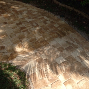 Finishing Touch Carpet and Tile Cleaning. On the left is where we sealed first...