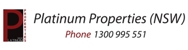 Platinum Properties (NSW) - Property Management