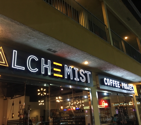 Alchemist Coffee Project - Los Angeles, CA. Sign