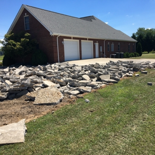 Next generation concrete finishers - Afton, TN. Tore out 70 yrd drive way that just looked bad over time and someone didn't do good job