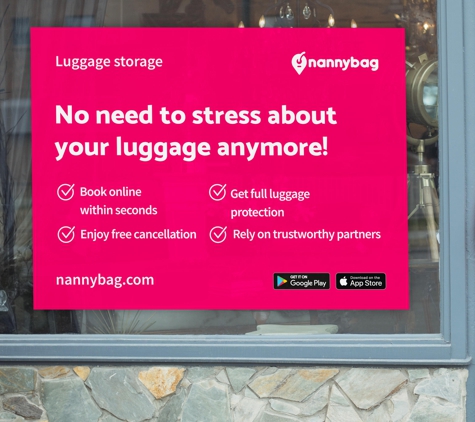 Nannybag Luggage Storage - Boston, MA