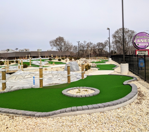 Channahon Lanes - Channahon, IL. Miniature golf course