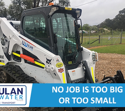 Ulan Water Pty Ltd - Cope, NSW. No Job Is Too Big Or Too Small