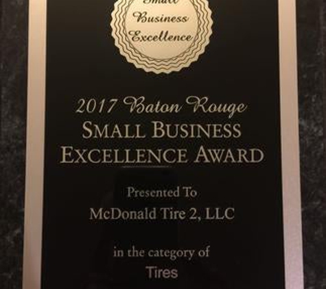 McDonald  Tire 2 LLC - Baton Rouge, LA