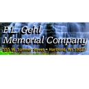 P. L. Gehl Memorial Co. - Monuments