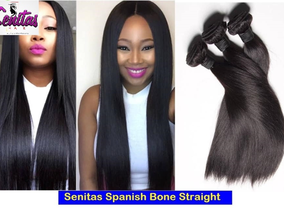 Senitas Pentagon Fashion - Houston, TX. Senitas Spanish Bone Straight.  100% Virgin Human Hair Extension