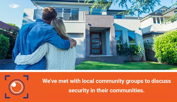 Pantac Security & Communications - Sale, VIC. We've met with local community groups to discuss security in their communities.