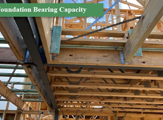 Bal Building Inspection. Foundation Bearing Capacity