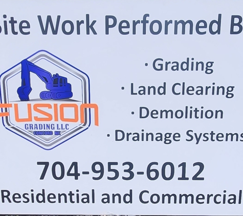 Fusion Grading - Concord, NC