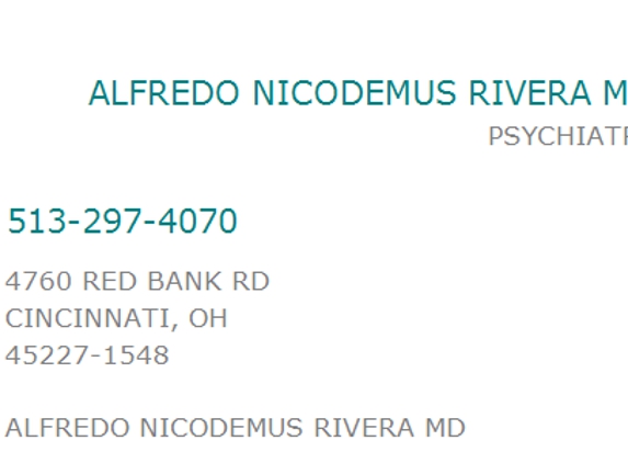 Alfredo Nicodemus Rivera, MD - Cincinnati, OH