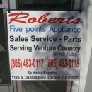 Roberts Five Points Appliance - Major Appliances