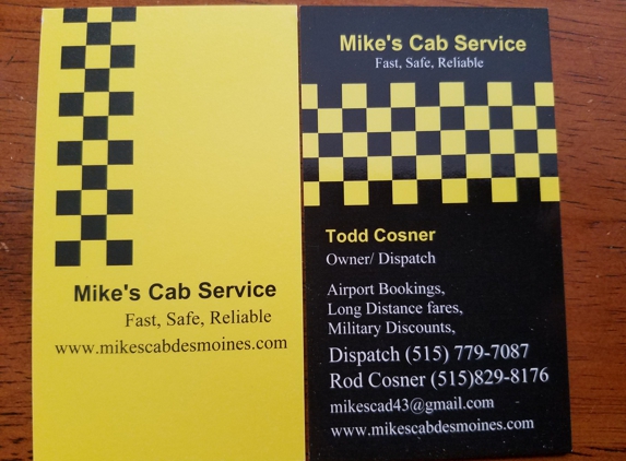 Mike's Cab Service - Des Moines, IA
