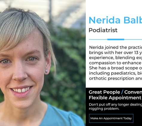 Williamstown Podiatry Services - Williamstown, VIC. Nerida Balbata - Podiatrist