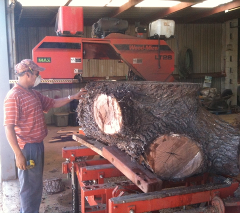 Green wood milling co. - San Antonio, TX. Logs to lumber