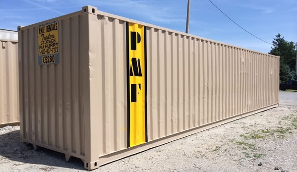 PMF Rentals - Macedonia, OH. 40' Ground Level Storage Containers