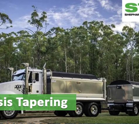Shephard Transport Equipment - Larapinta, QLD. Chassis Tapering
