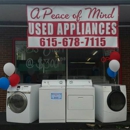A Peace of Mind Used Appliances - Used Major Appliances